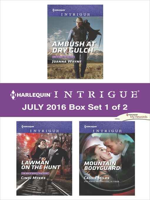 Title details for Harlequin Intrigue July 2016, Box Set 1 of 2 by Joanna Wayne - Wait list